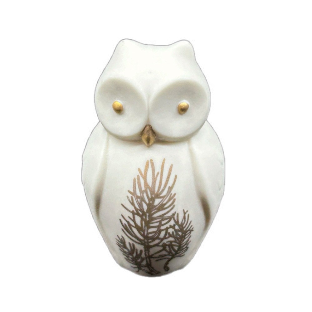 Lenox Porcelain Everyday Wishes Wisdom Owl Mini Figurine 3 inches tall